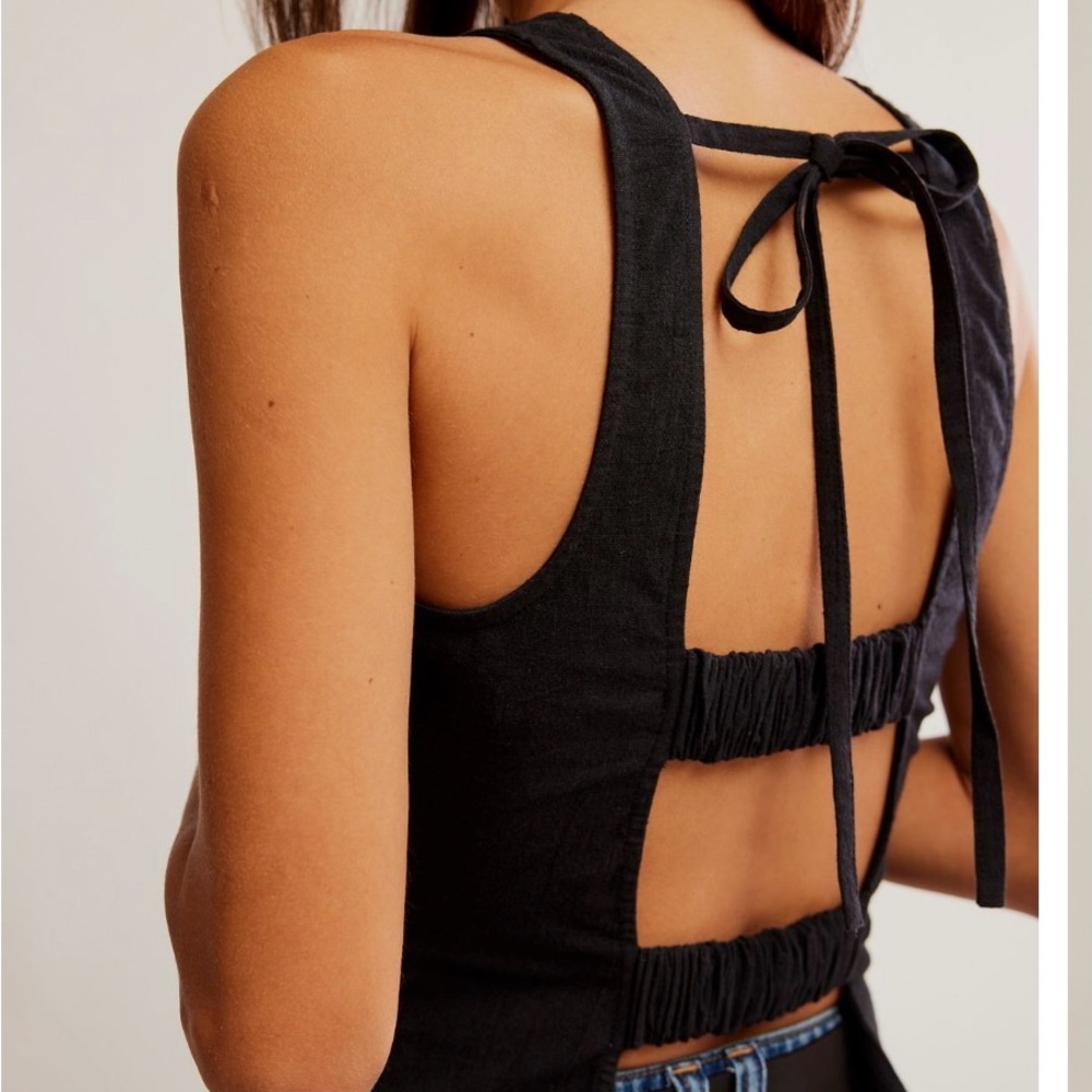 Free People Kaylor Backless Top NWT